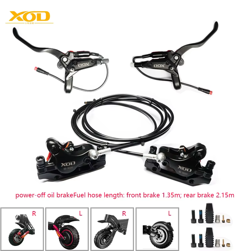 XOD H800/H880 Scooter électrique frein à disque hydraulique mise hors tension
