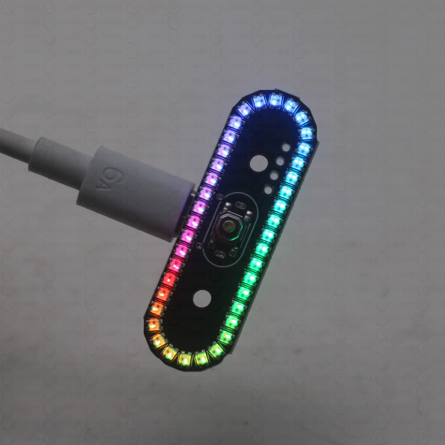 Feux arrière multicolores à effet dynamique, LED sans fil, clignotants, dégradés, respirants et rotatifs pour véhicules RC, avions et drones