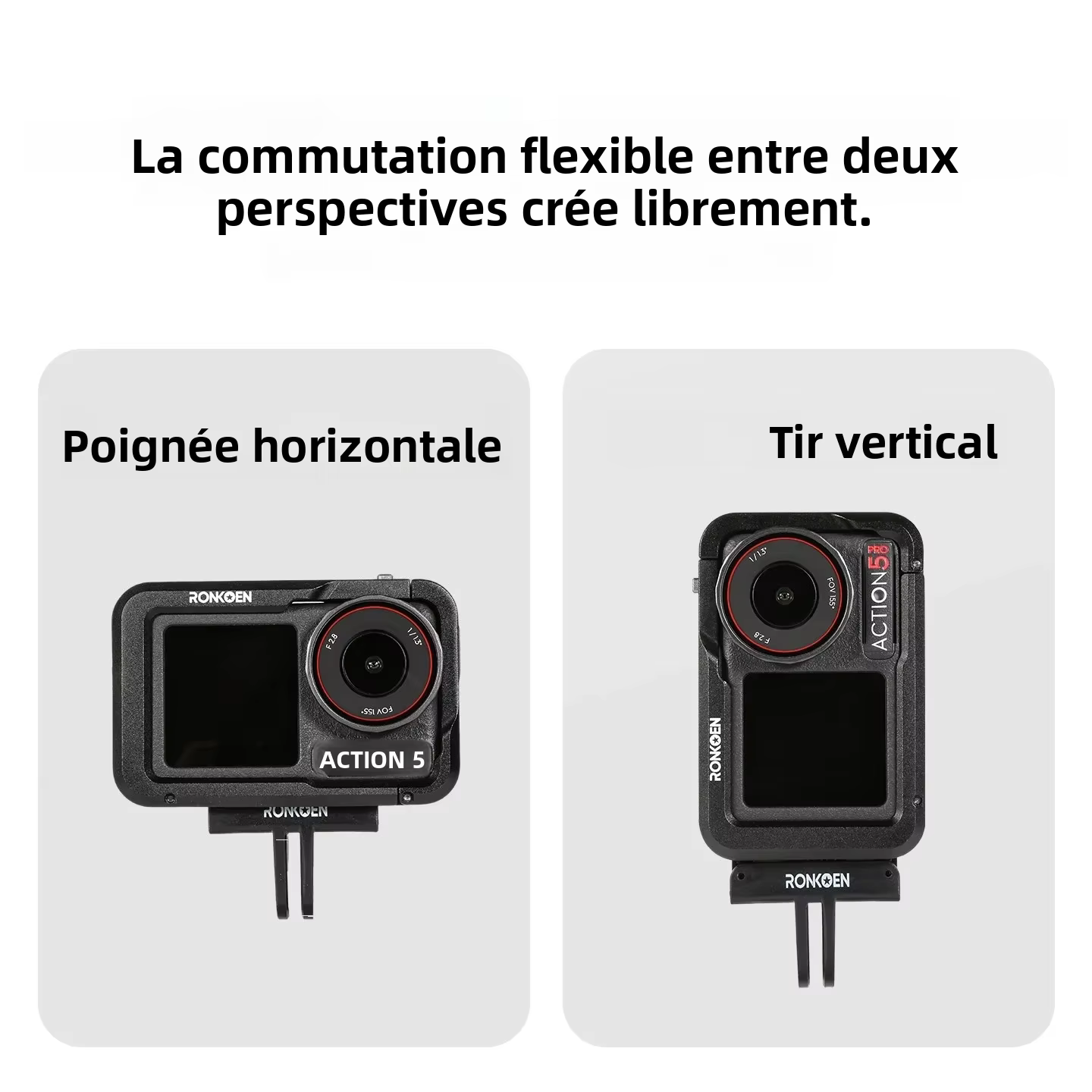 Ronkoen – Base d'adaptateur magnétique à dégagement rapide