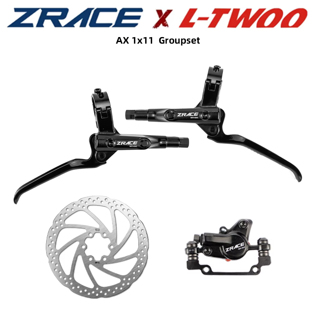 Groupe de transmission VTT LTWOO AX11 11 vitesses + dérailleur arrière 11s + cassette / pédalier / frein / chaîne ZRACE