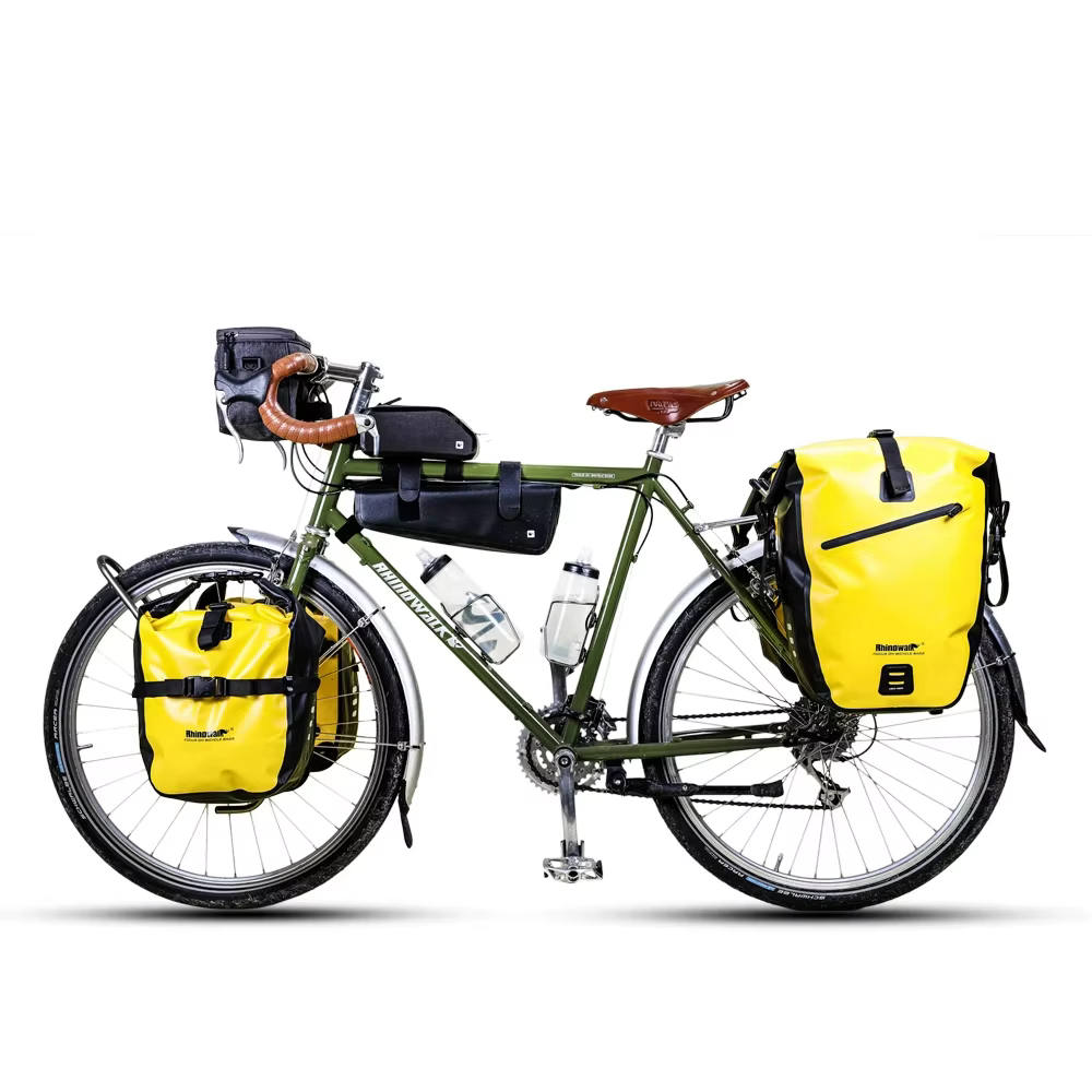 Rhinowalk sac de vélo étanche sacoche 20-23L grande capacité vtt sac de coffre de vélo support arrière de vélo sac arrière sac latéral de siège arrière