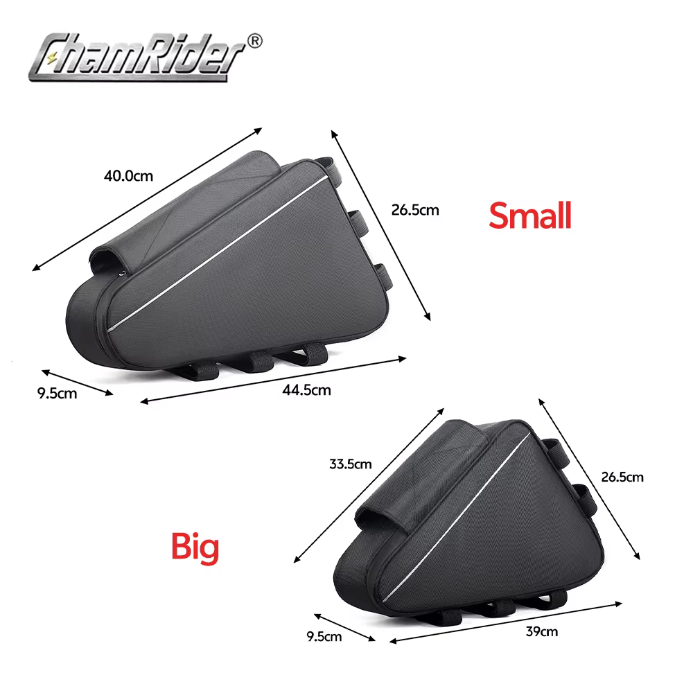 36V 48V 60V 72V E-BIKE vélo électrique Triangle batterie sac noir cadre