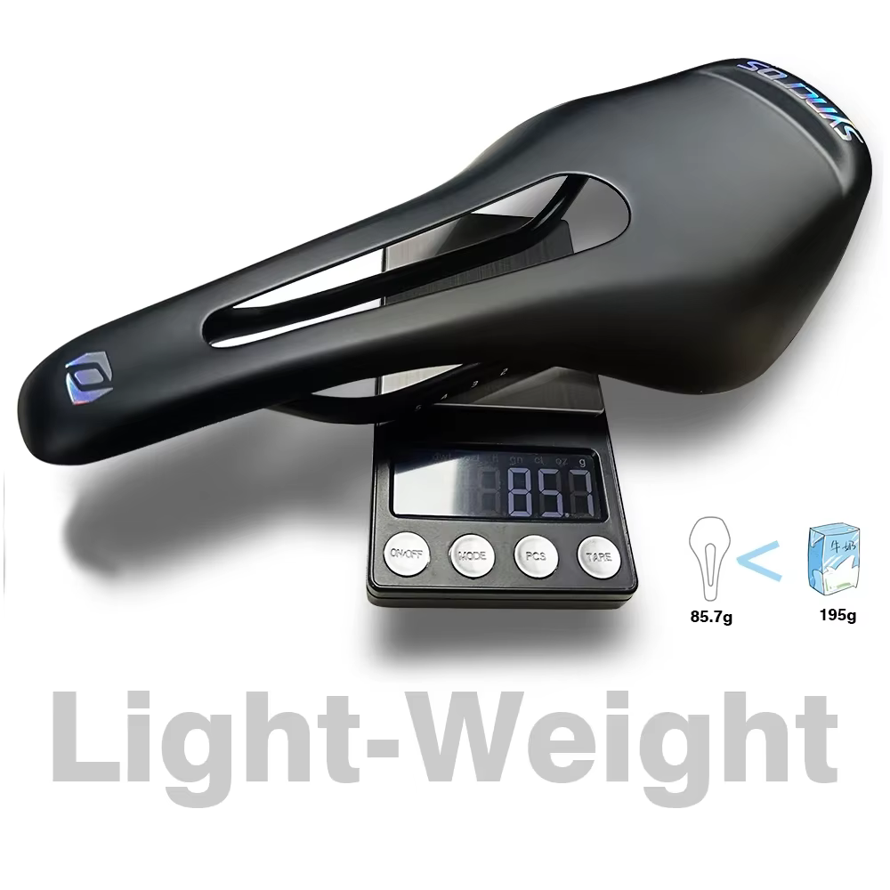 Syncros-Selle de vélo entièrement en fibre de carbone chromée