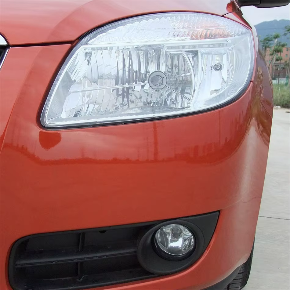 Pour Skoda Fabia 2008 2009 2010 2011 Accessoires Polycarbonate Haute brillance Entièrement transparent Phares Verre de lampe