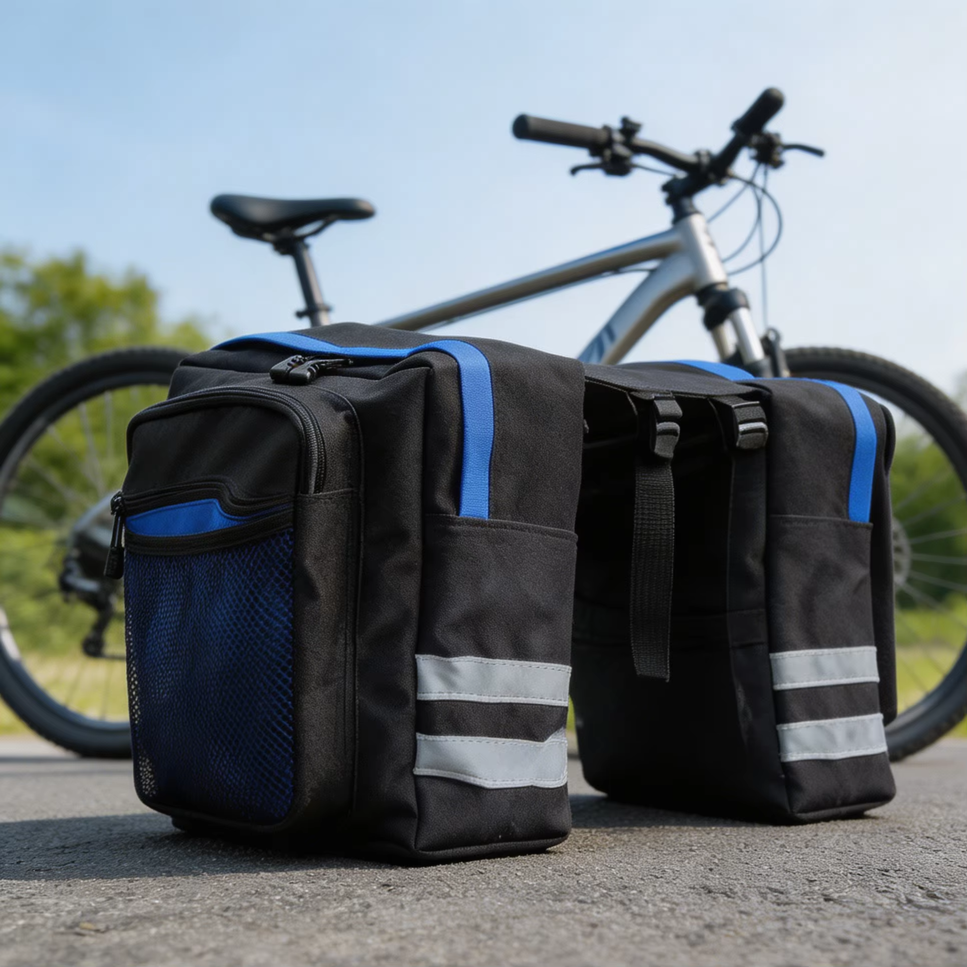Sac de bagages pour porte-bagages arrière de vélo