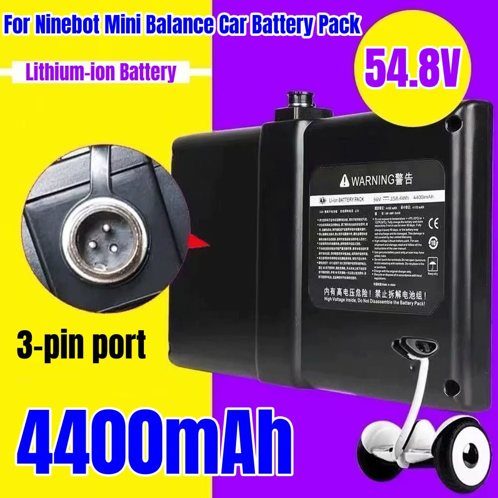 👍 👍 Batterie originale Ninebot pour trottinette électrique 54.8V 4400mAh 4 broches Lithium pour Mini Pro Scooter No.9