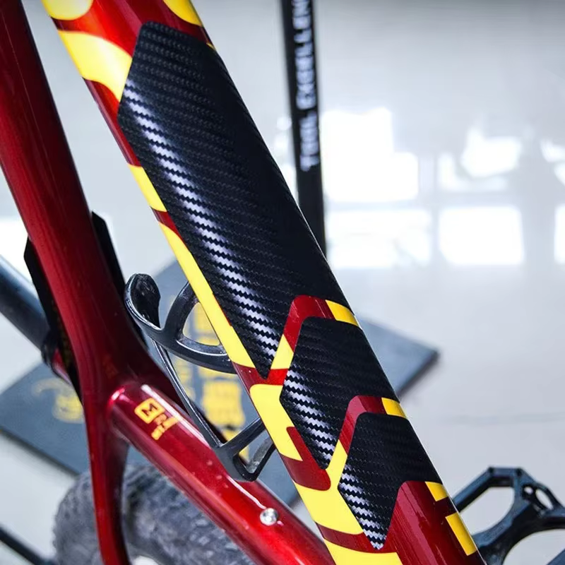 Autocollant de Protection de chaîne de vélo
