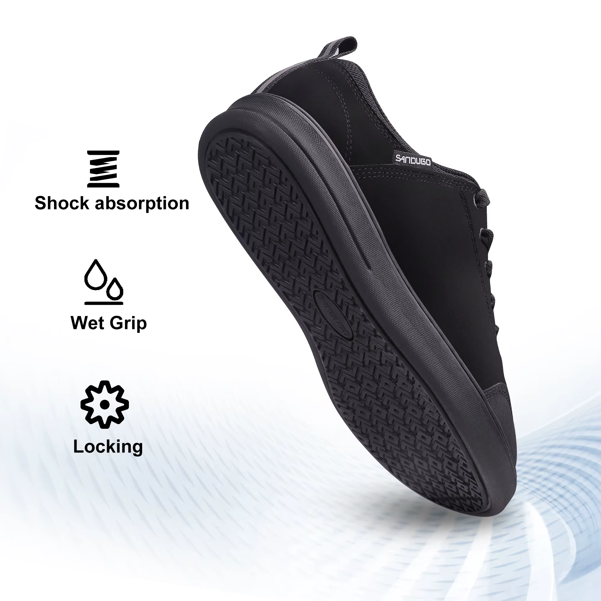 Sandugo – chaussures de vélo MTB pour hommes