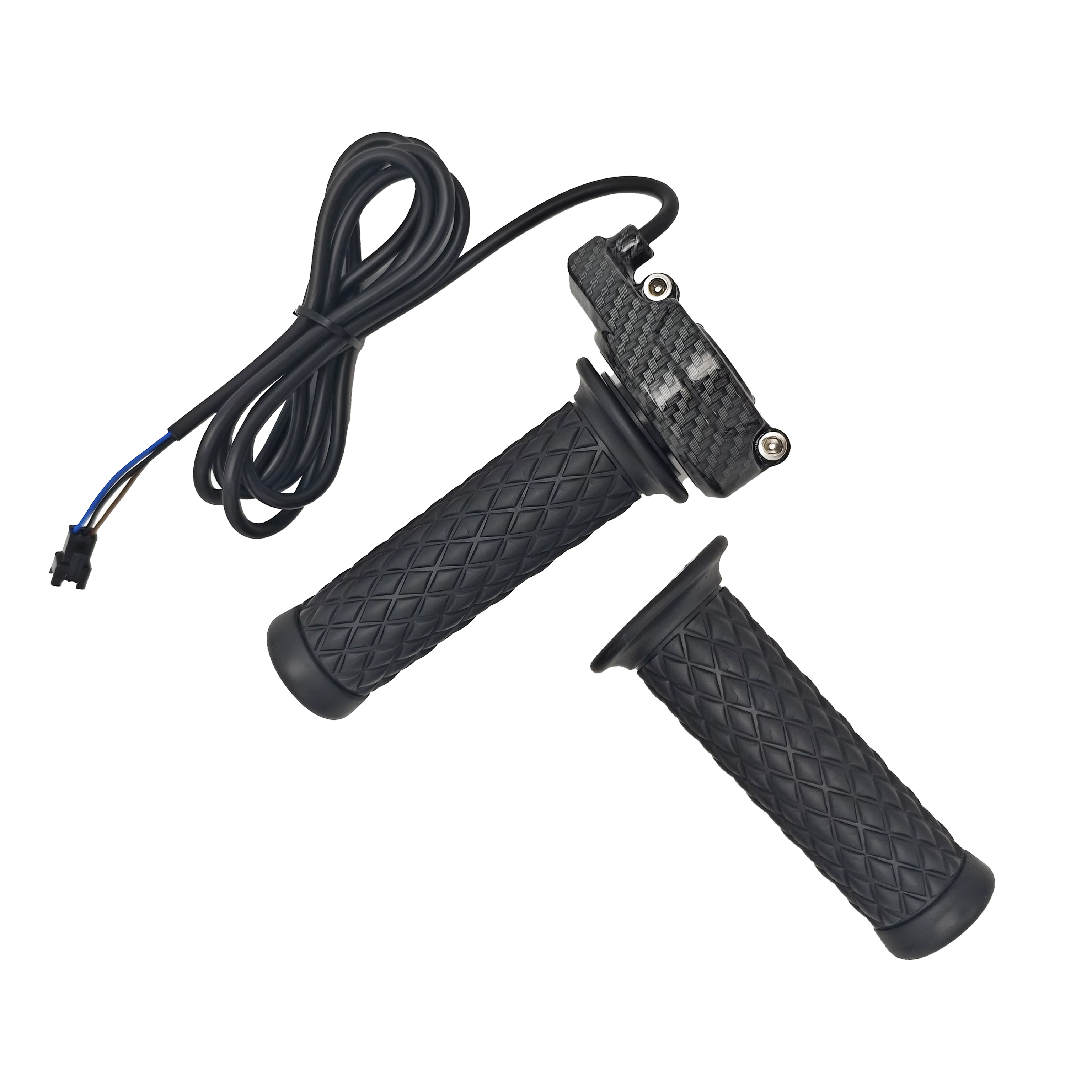 Accélérateur torsadé à barre complète de style Surron avec poignées confortables pour vélos électriques à tension universelle 12 V-90 V
