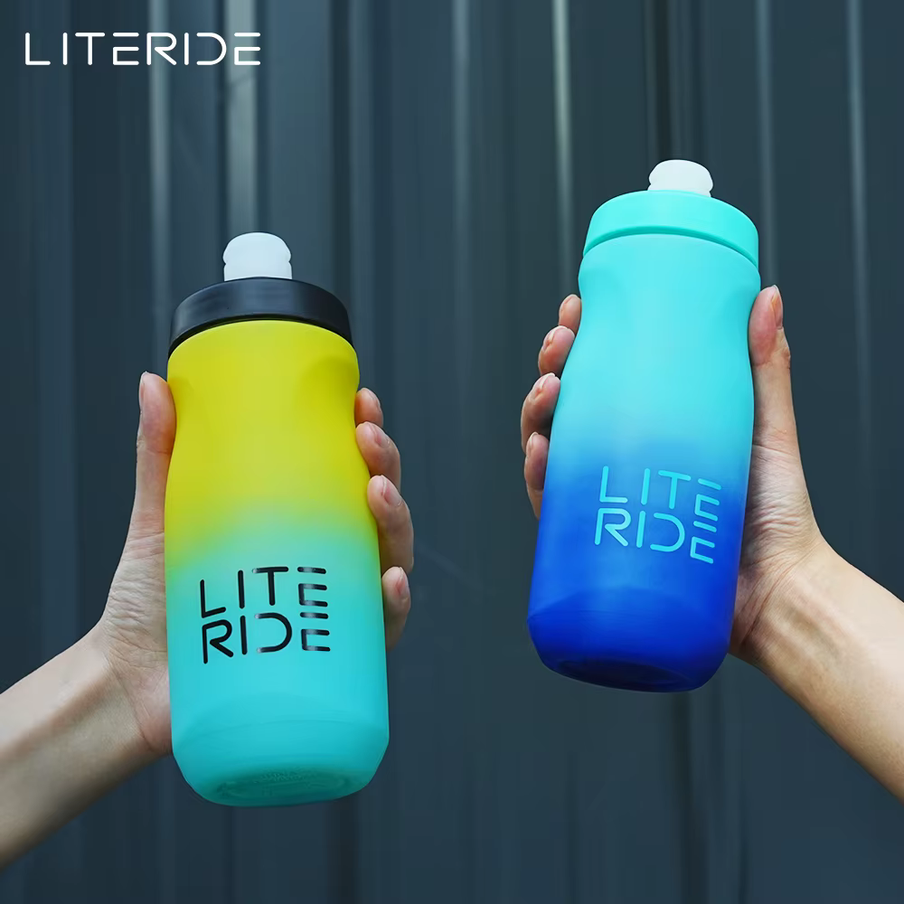 LITERIDE bouteille d'eau de vélo 610/710ML PP tasse de sport bouilloire de cyclisme Camping en plein air randonnée