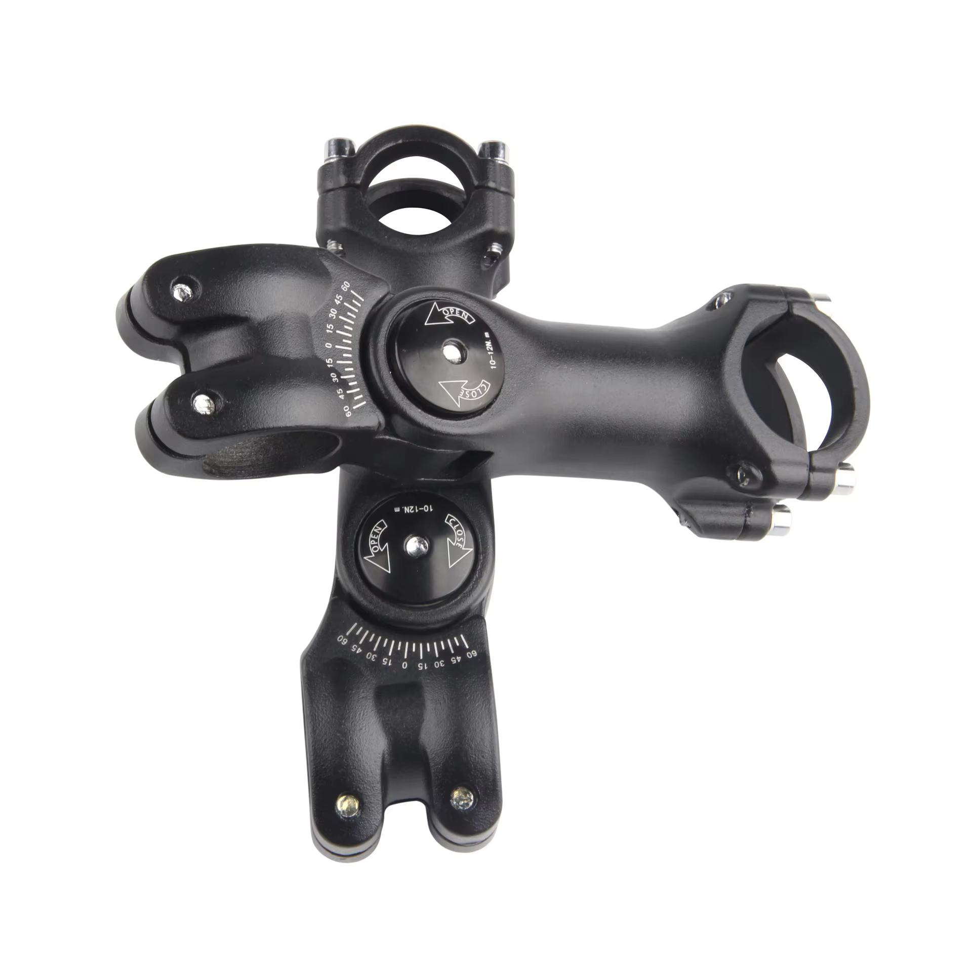Tige de guidon réglable pour VTT et vélo de route, 31,8 mm / 25,4 mm, en alliage d'aluminium ultraléger, pièces de rehausseur de tige de vélo