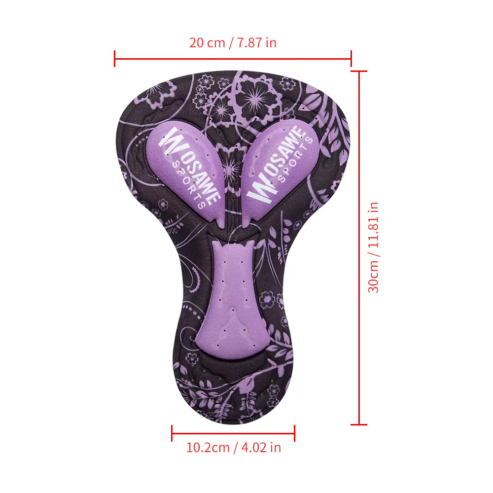WOSAWE short de cyclisme coussin bricolage