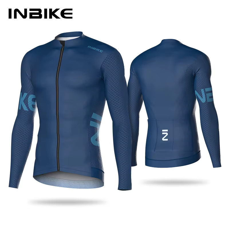 Maillot de vélo à manches longues pour hommes