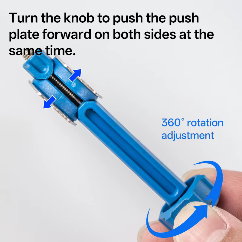 Outil d'épandage de plaquettes de frein de vélo portable 360 ° Extension de Piston d'étrier