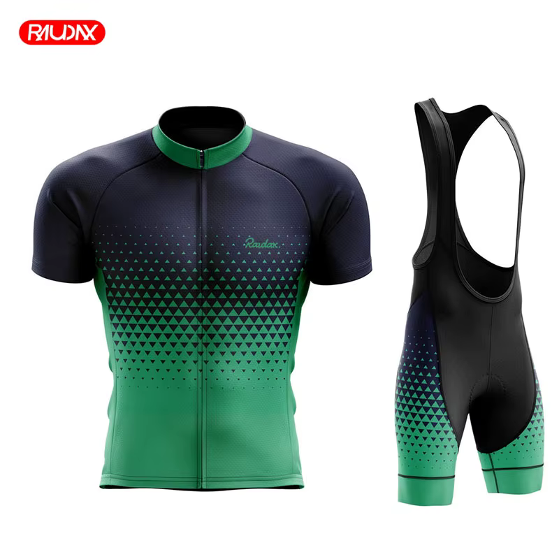 Raudax-Ensemble de cyclisme à séchage rapide pour homme