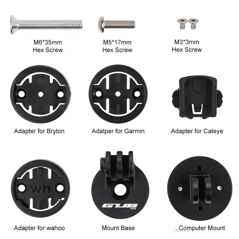 Support d'ordinateur de vélo pour Garmin Bryton Wahoo Elemnt