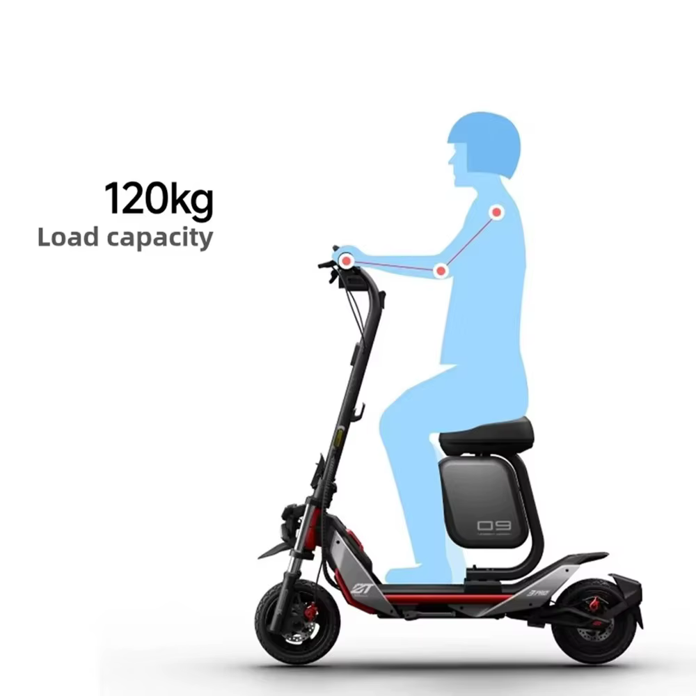 Siège multifonctionnel d'origine pour trottinette électrique Segway ZT3 Pro E3 Pro / F3 avec accessoires de sac