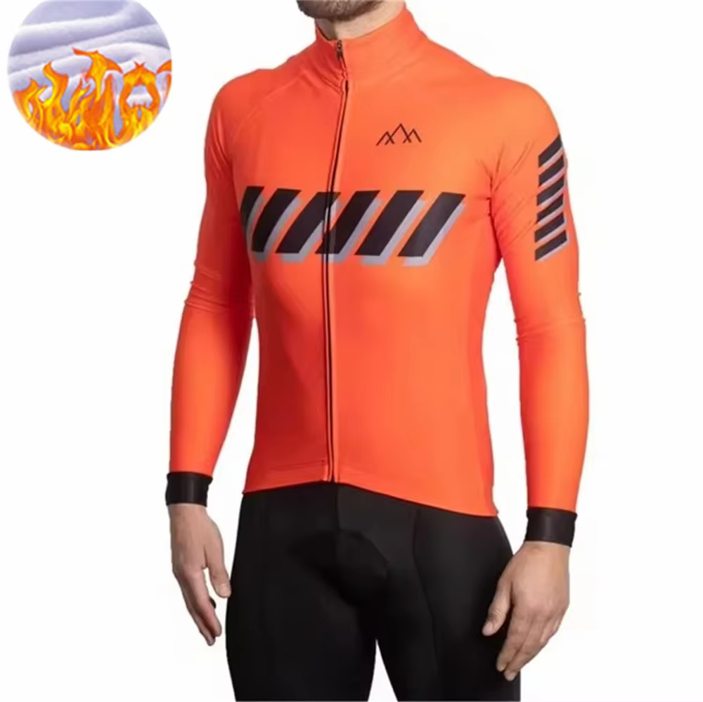 Veste d'hiver thermique en polaire pour hommes