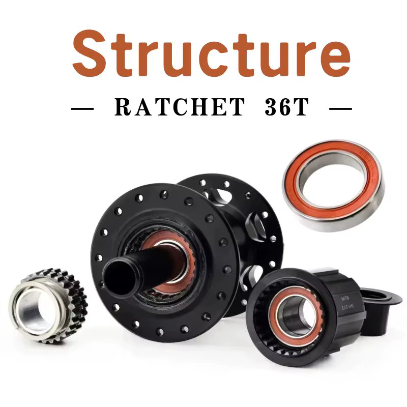 Moyeu Boost Cube 32 trous à cliquet 36T arrière 12x148 avant 15x110 Center Lock 12 vitesses Micro Spline XD à roulements étanches pour VTT