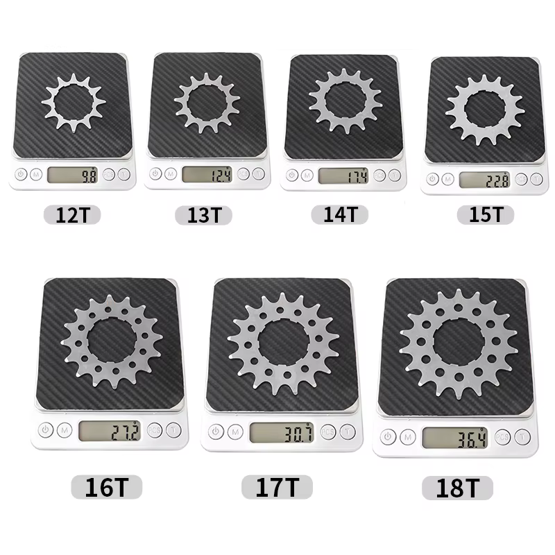 MUQZI vélo Cassette Cog simple vitesse 12T 13T 14T 15T 16T 17T 18T pignons vtt route