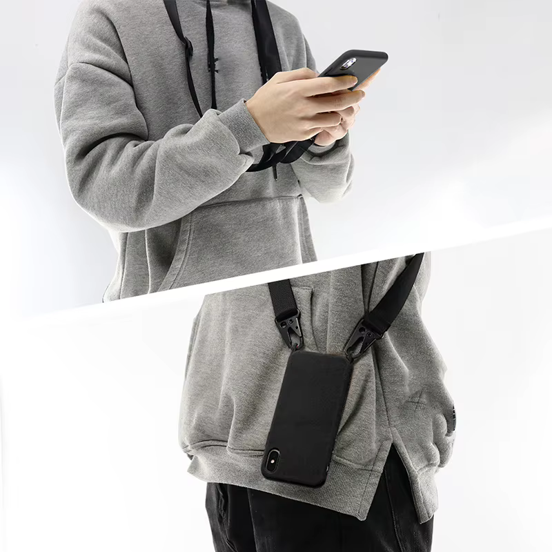 Lanière d'épaule à bandoulière réglable de luxe de 1.6M, pour collier, étui de téléphone, corde en Polyester pour couverture de téléphone portable