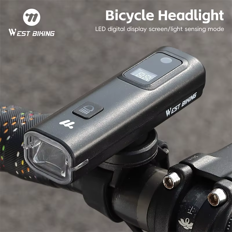 WEST BIKING – phares intelligents à détection de lumière pour vélo