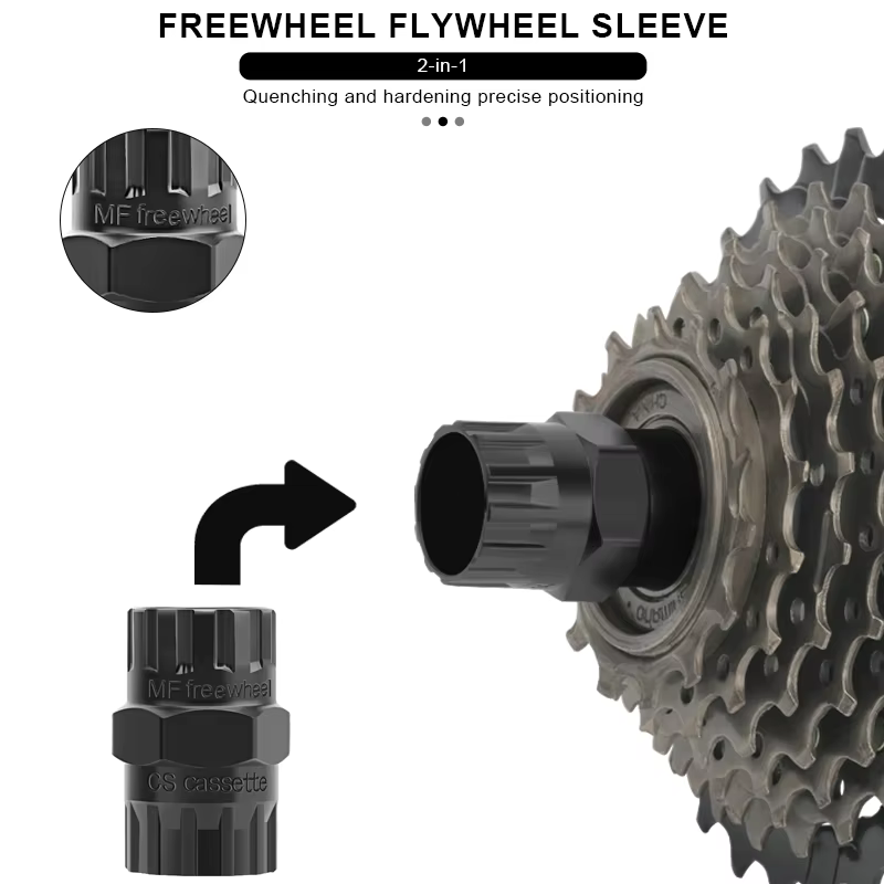 Outil de douille de dissolvant de volant d'inertie de vélo