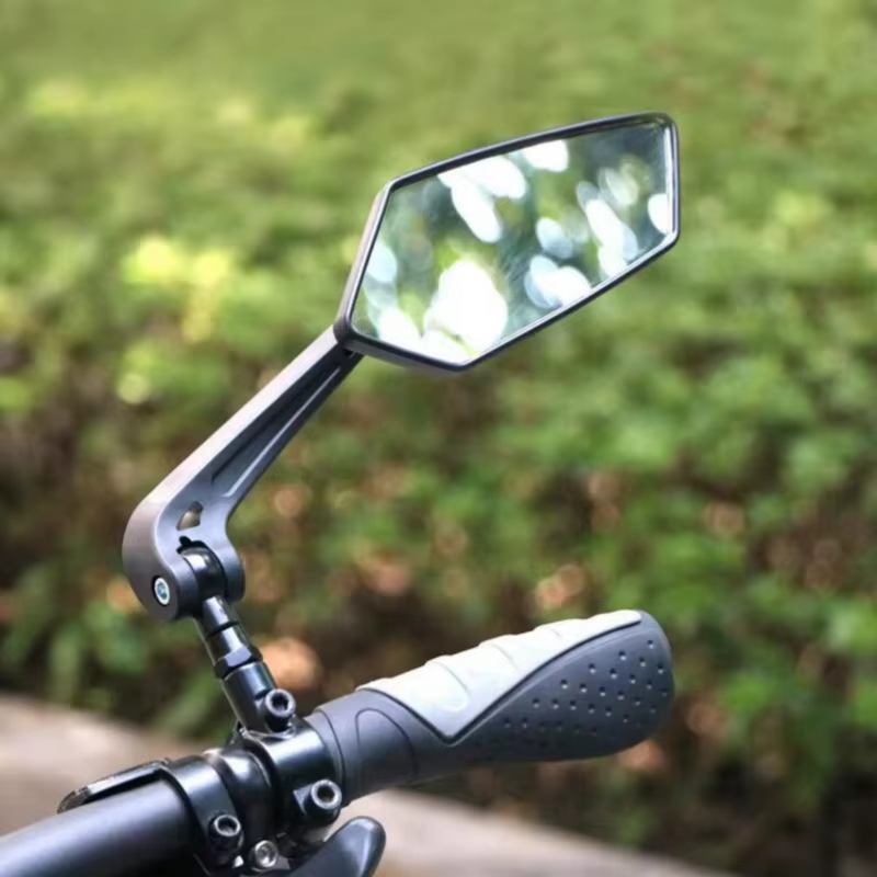Rétroviseur de vélo VTT HD réflexion miroir batterie