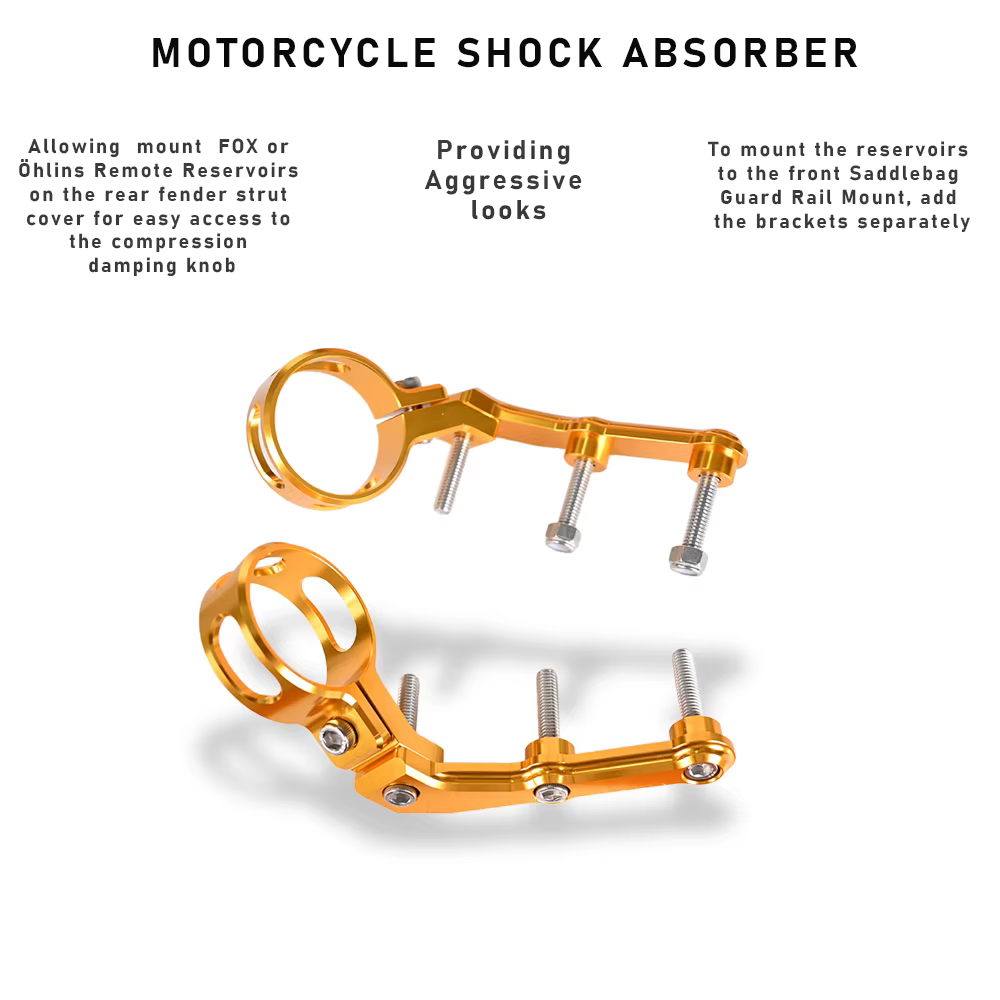 Supports de réservoir de télécommande d'amortisseur
