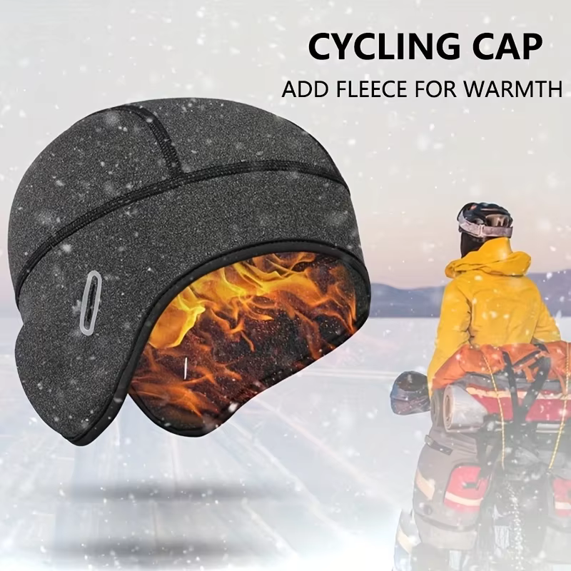 Bonnet d'hiver chaud pour cyclisme
