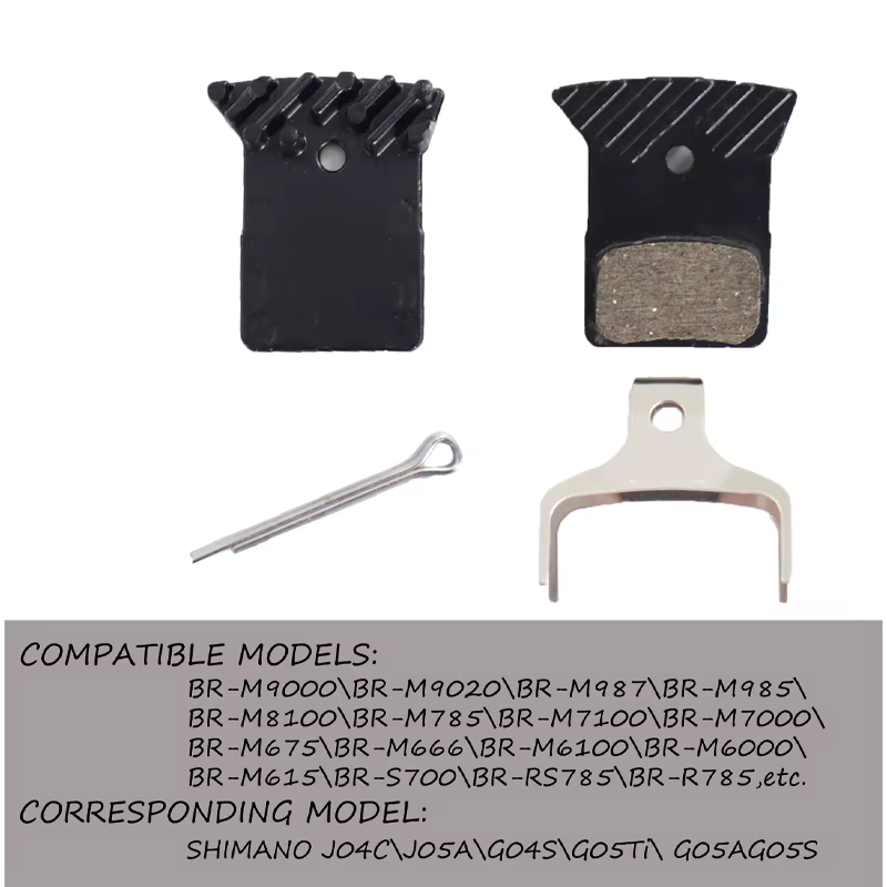 Plaquettes de frein à disque de vélo