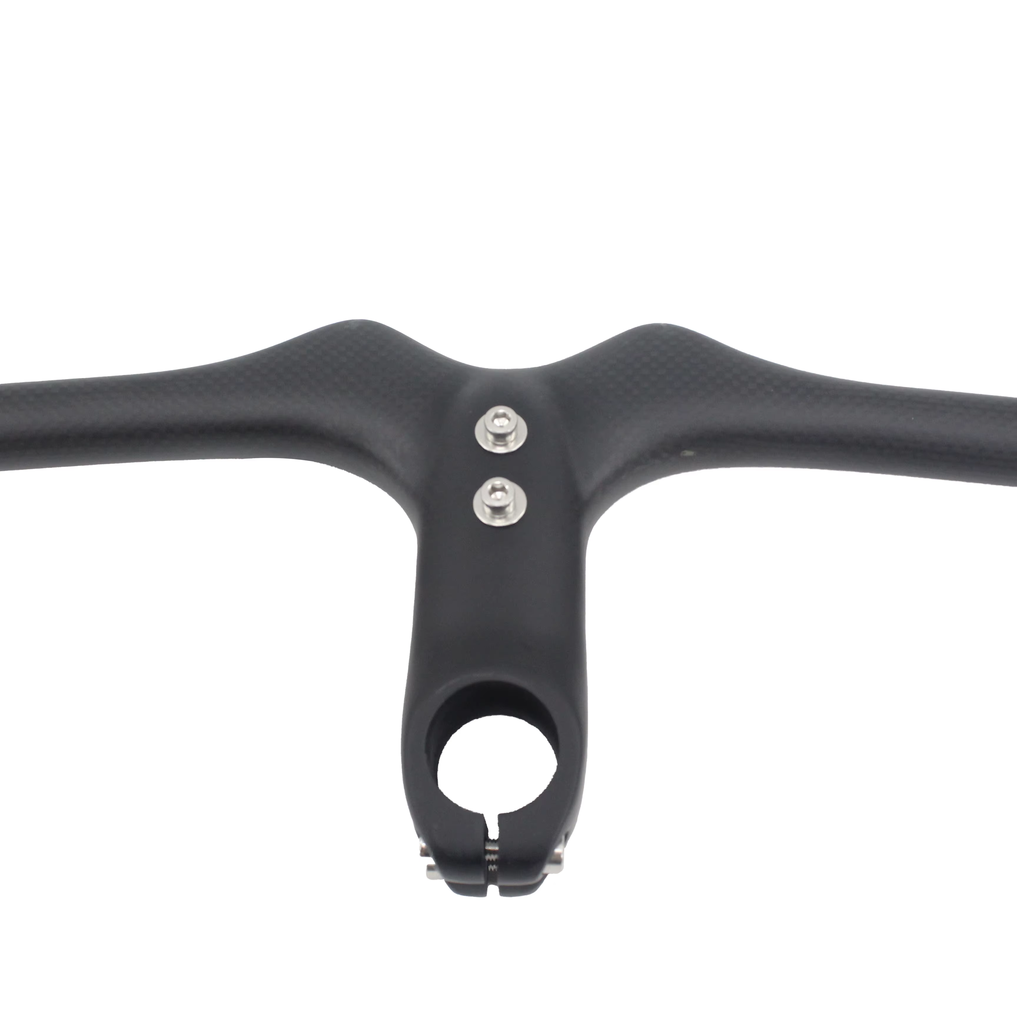 Guidon de vélo de montagne mat 3K entièrement en Fiber de carbone