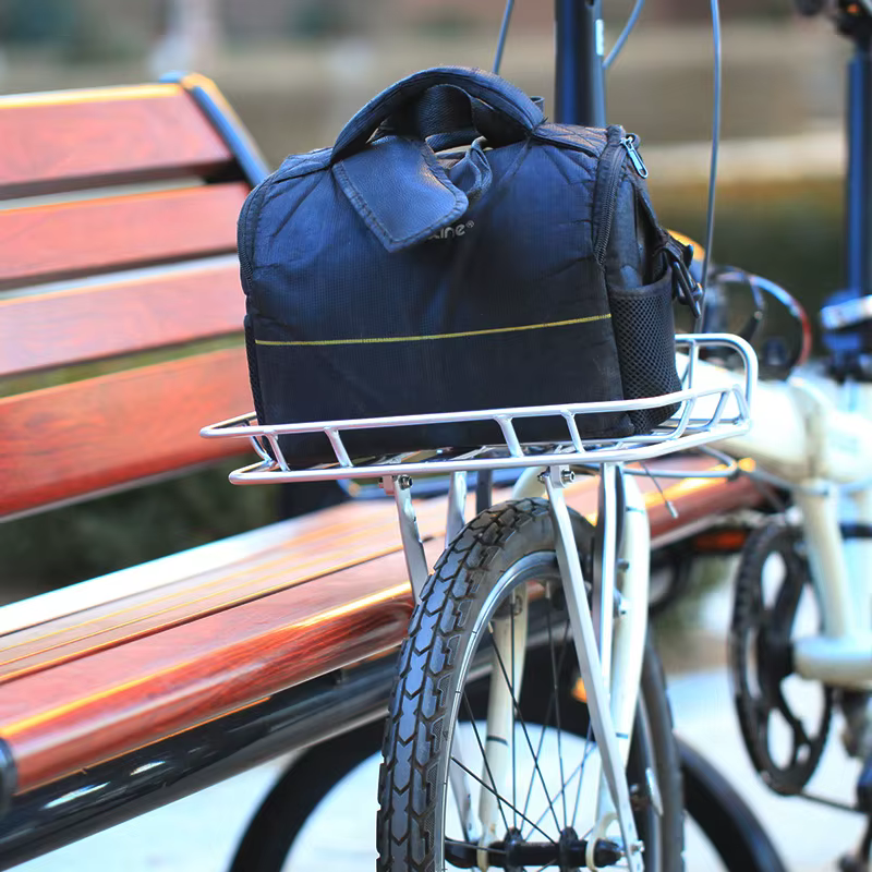 Porte-bagages avant de vélo de 20 pouces en alliage d'aluminium super léger