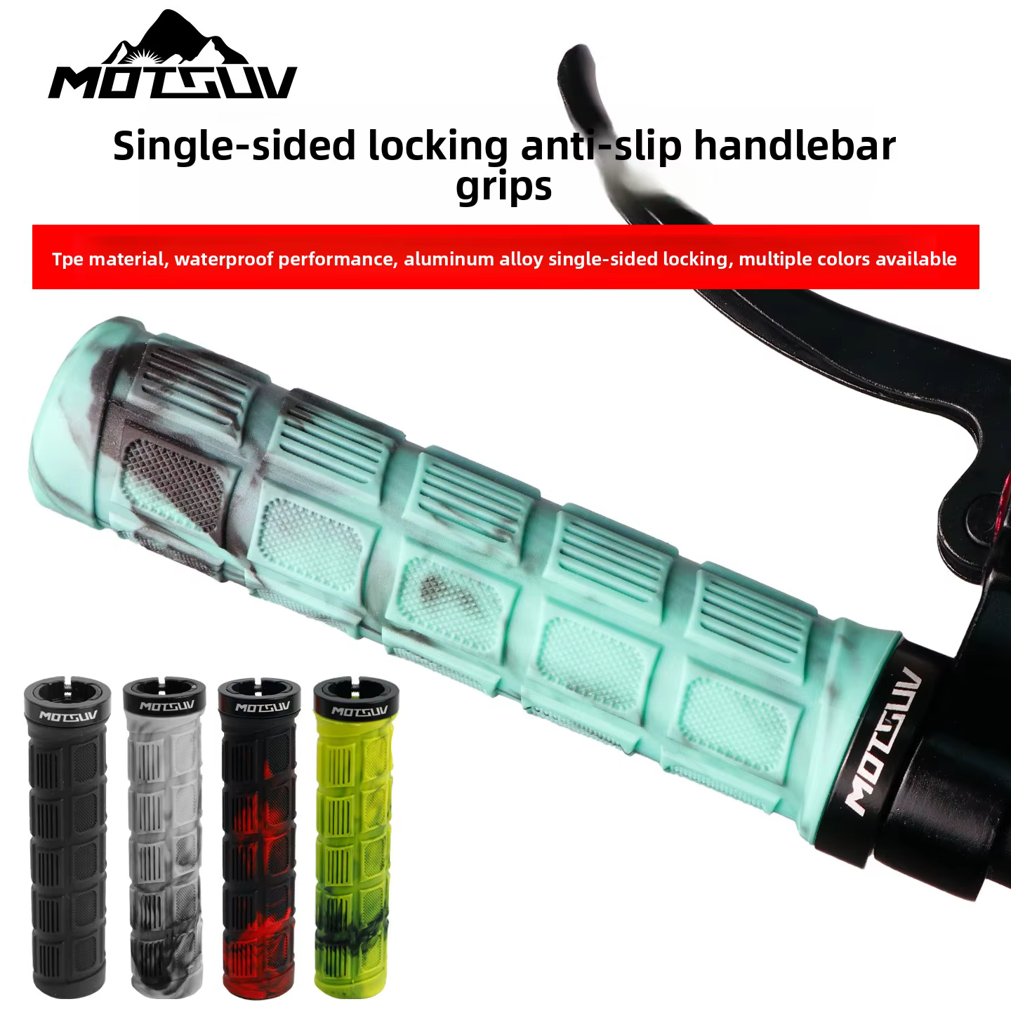 Poignées de Scooter couleur mixte vtt BMX