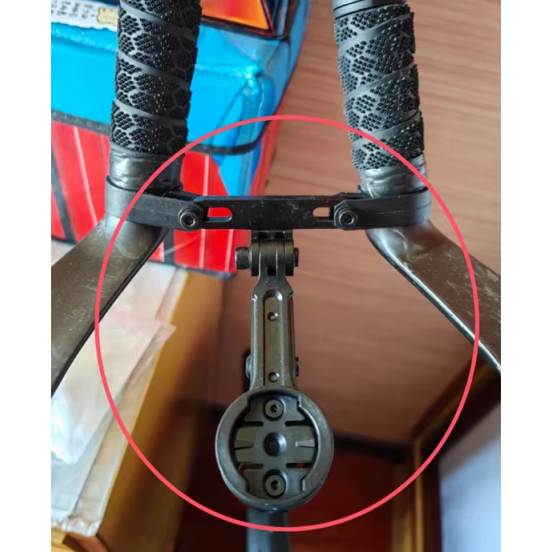 Support de compteur de vélo en aluminium CNC pour Fit Vision TFE Metron Pro Triathlon TT