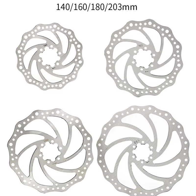 Disque de frein VTT avec 6 boulons, 140/160/180/203mm, G3/HS1/RT56