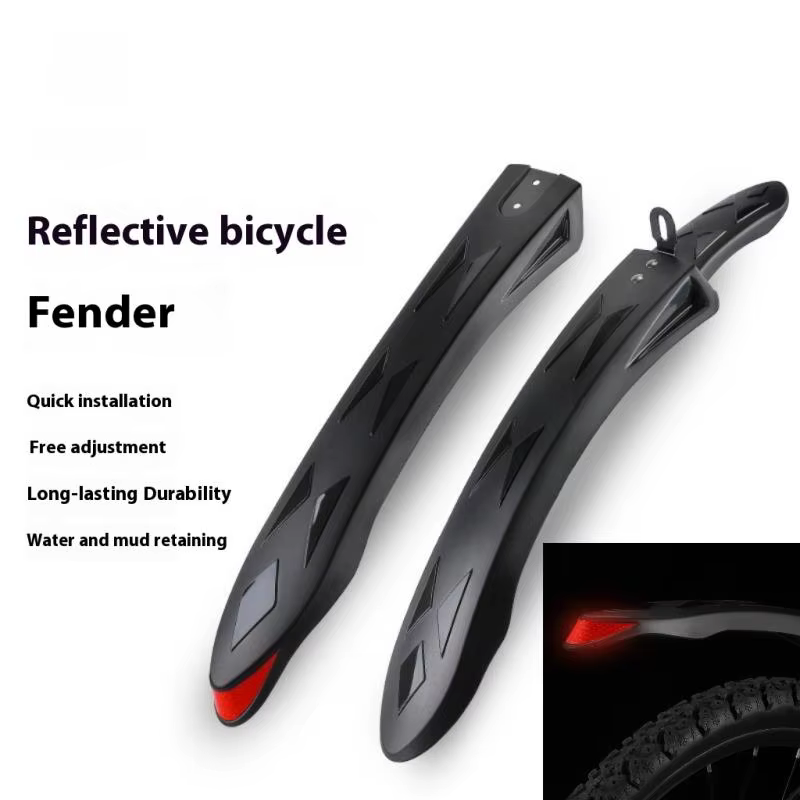 Nouveau jeu de garde-boue avant et arrière de vélo de haute résistance