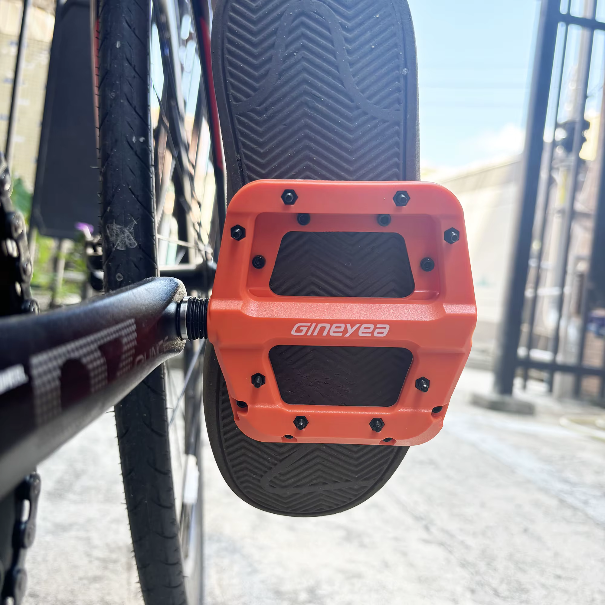 Gineyea-Pédales de roulement à joint en nylon pour vélo adulte