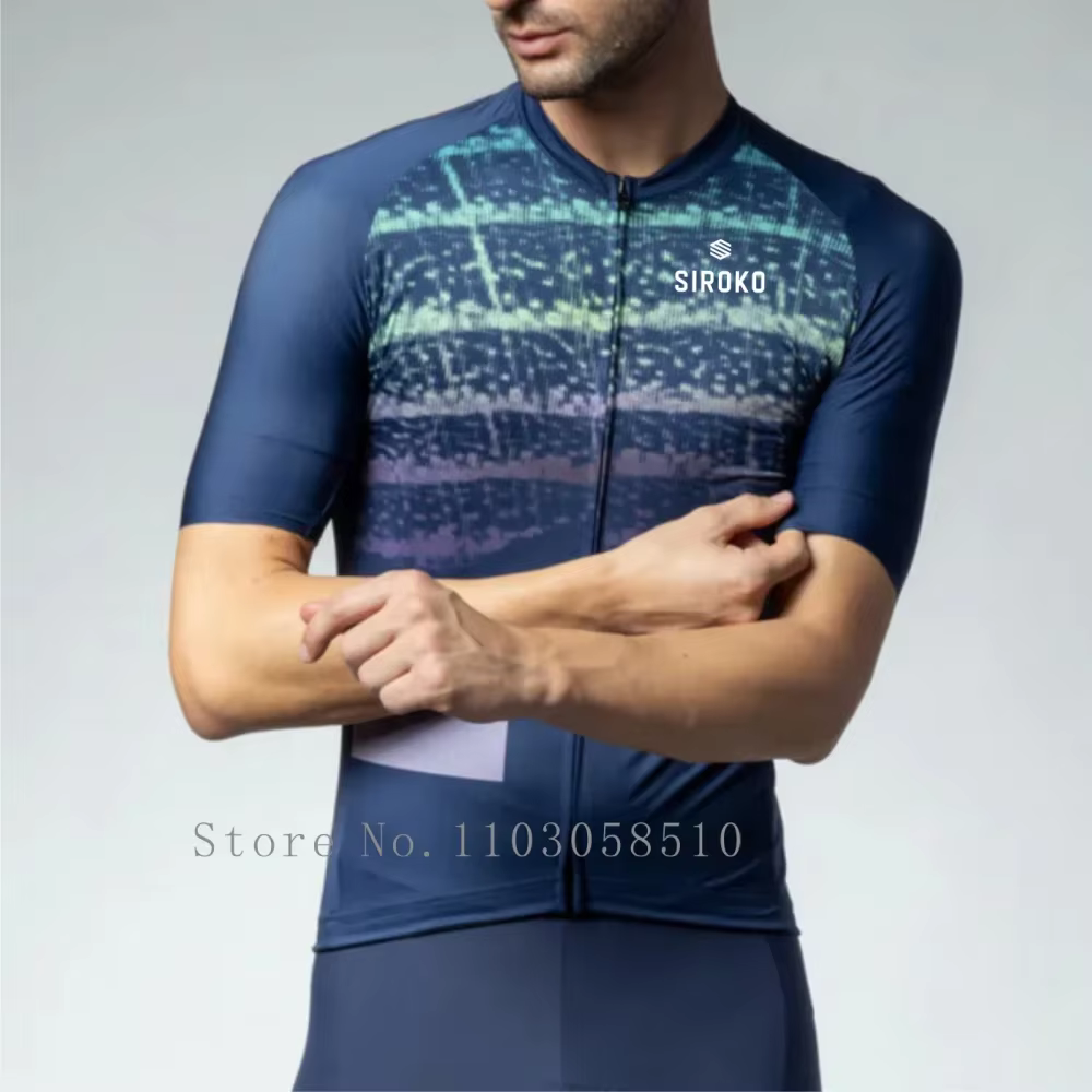 Siroko Maillot de cyclisme chemise été vêtements de cyclisme course Sport vélo chemise Ropa Ciclismo Pro homme vtt vélo été Maillot