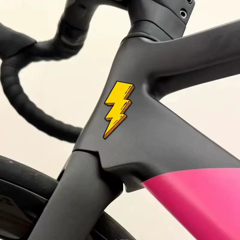Autocollants Lightning pour cadre de vélo