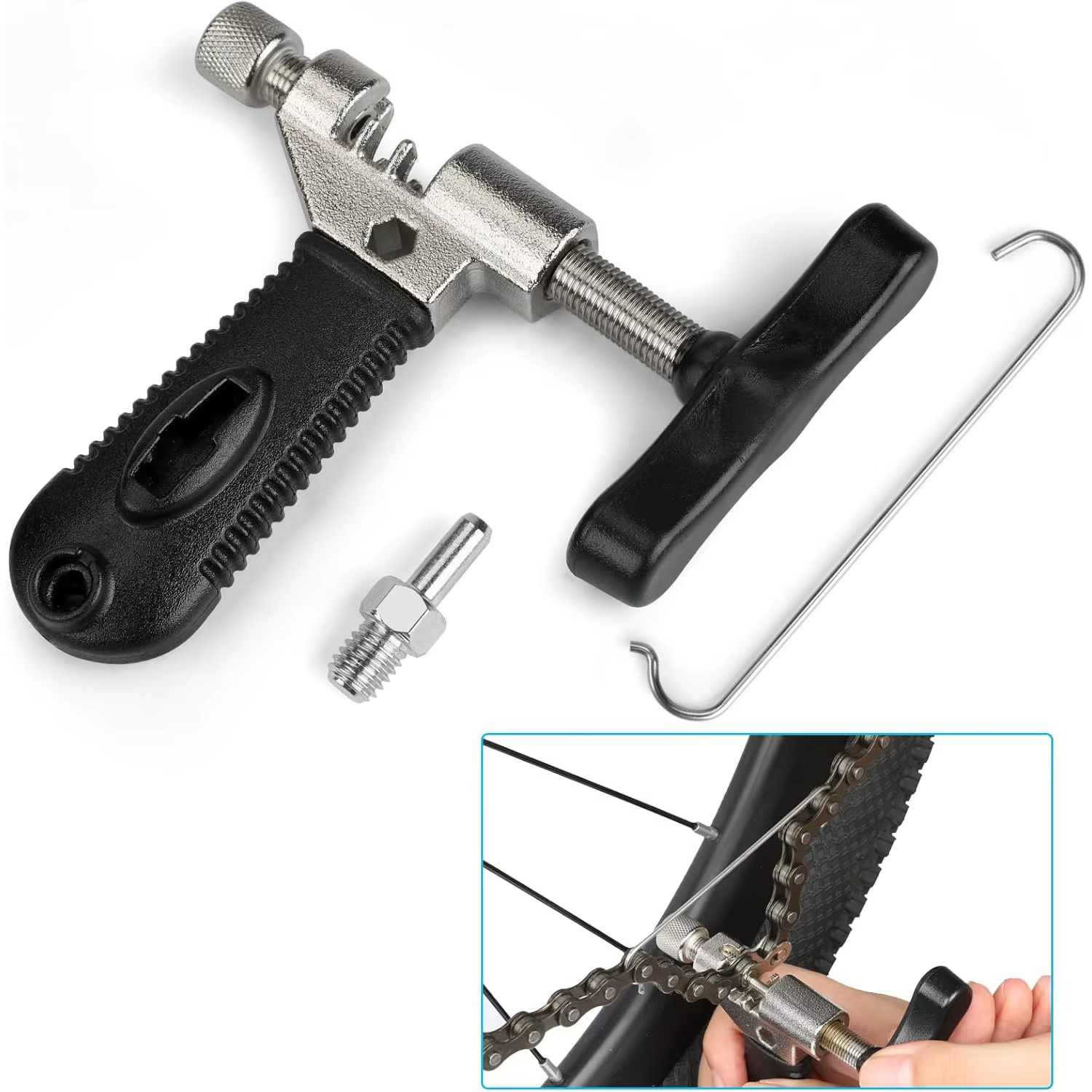 Kit d'outils de réparation de chaîne de vélo