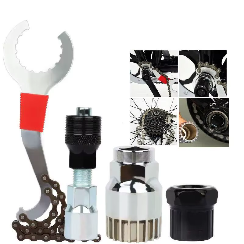 Kit d'outils de réparation de vélo 4 pièces