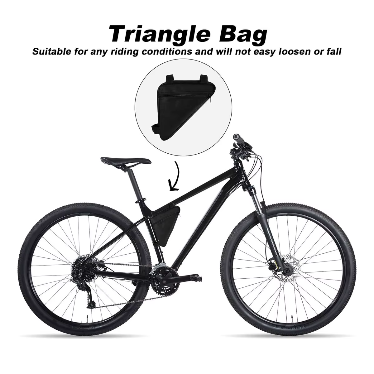Pack d'outils triangulaires pour faisceau avant de vélo