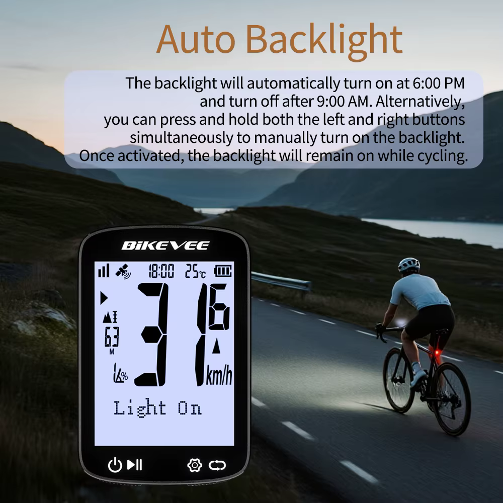 Accessoires de vélo GPS sans fil ordinateur