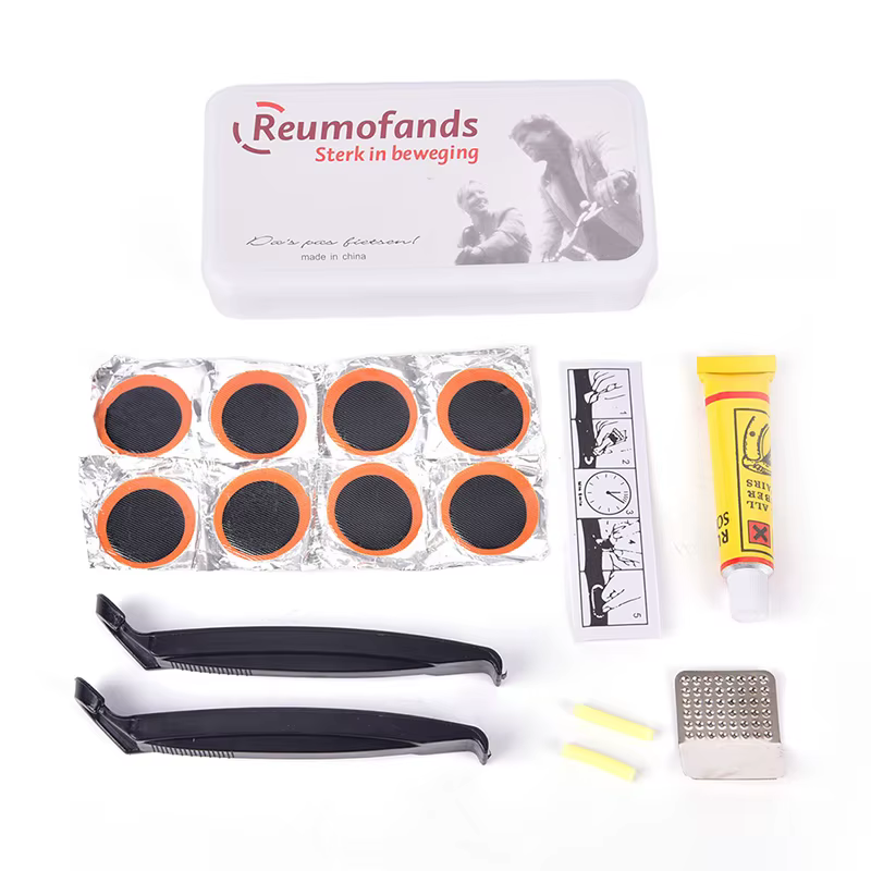 【M】 Kit d'outils de réparation de crevaison de vélo
