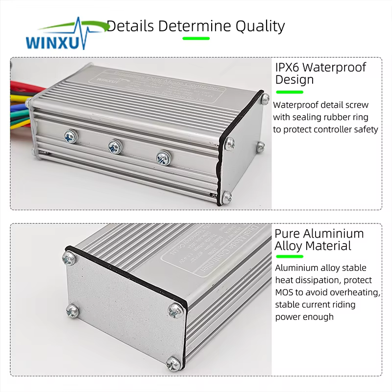 250W 350W e-bike moteur sans brosse contrôleur universel 24V 36V 48V double Mode pour VTT électrique Scooter vélo