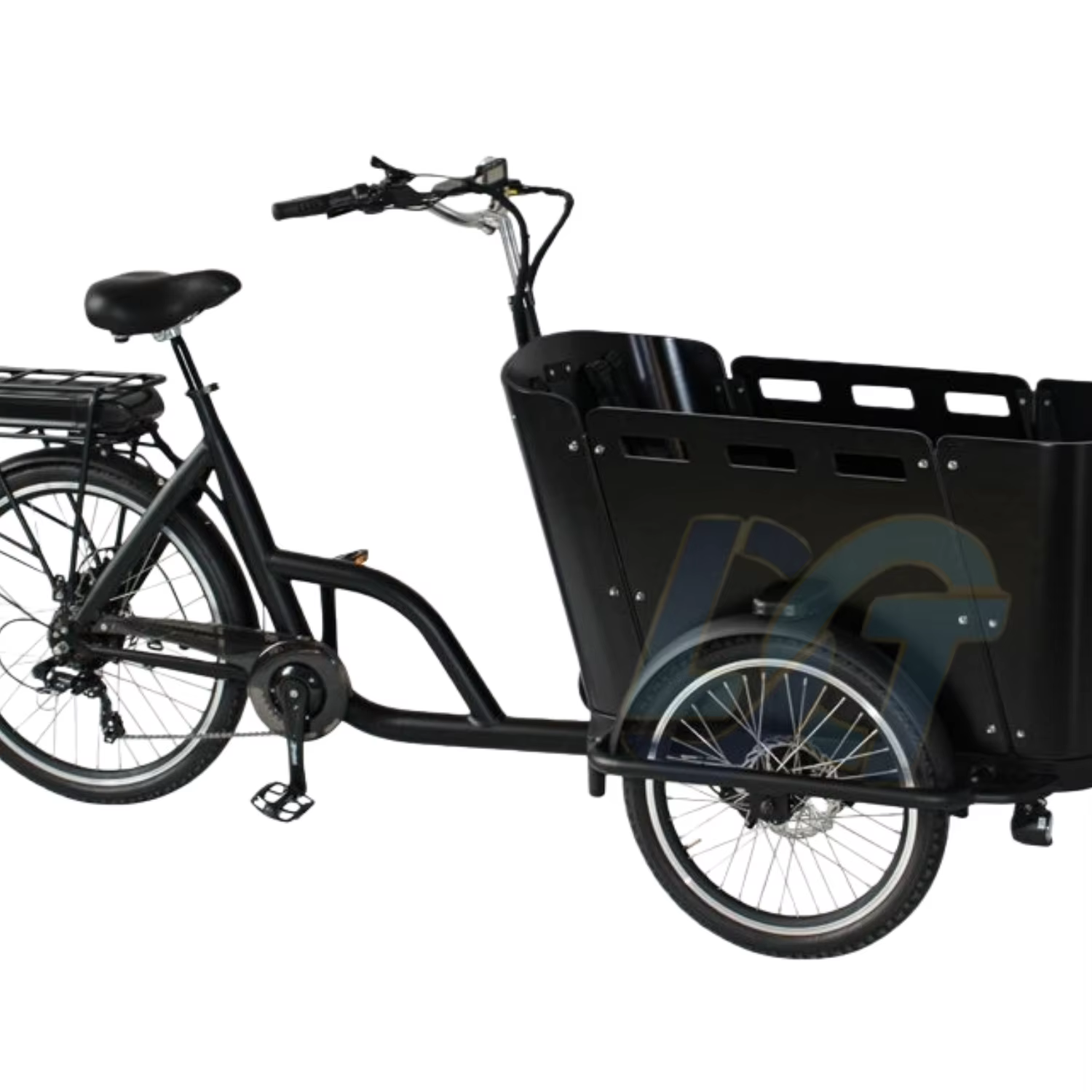 Vélo cargo électrique à 3 roues de 250 watts