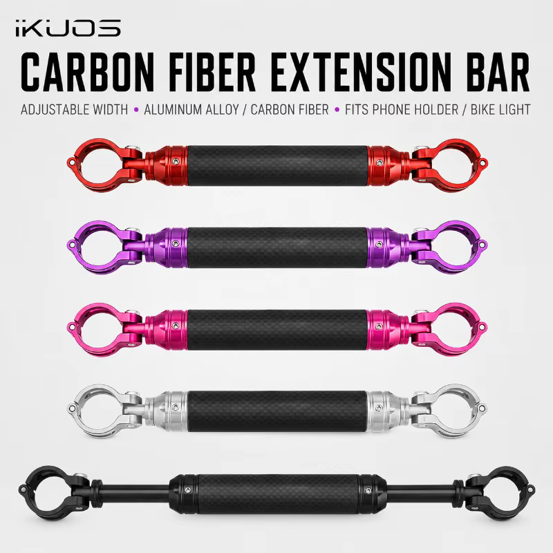 Extension de guidon de vélo en fibre de carbone IKUOS