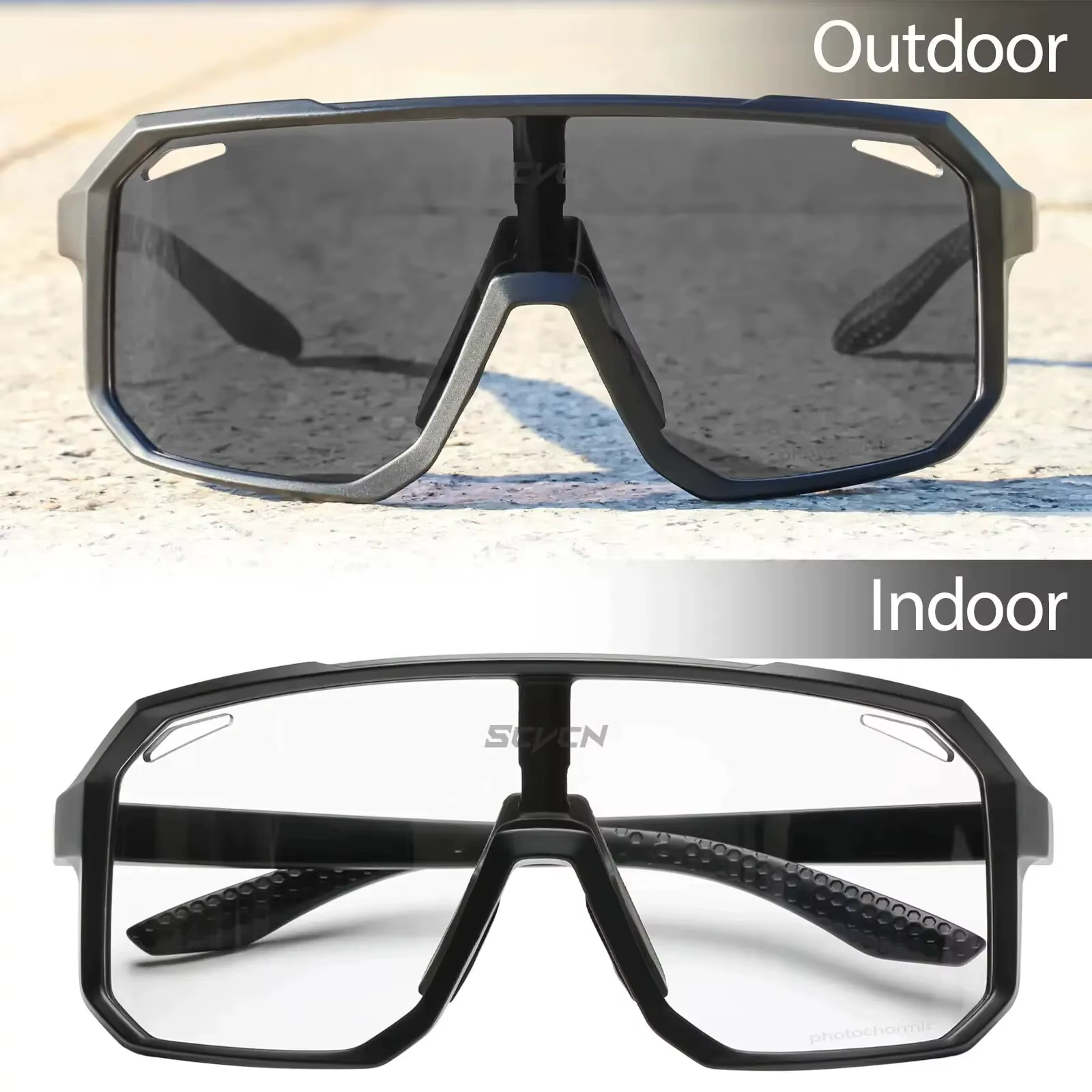 Lunettes de soleil photochromiques pour hommes et femmes