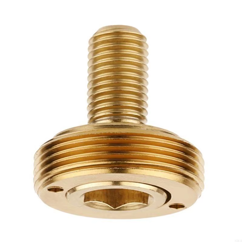 Boulons manivelle vélo 8x15mm, vis support inférieur, boulons manivelle à trou carré